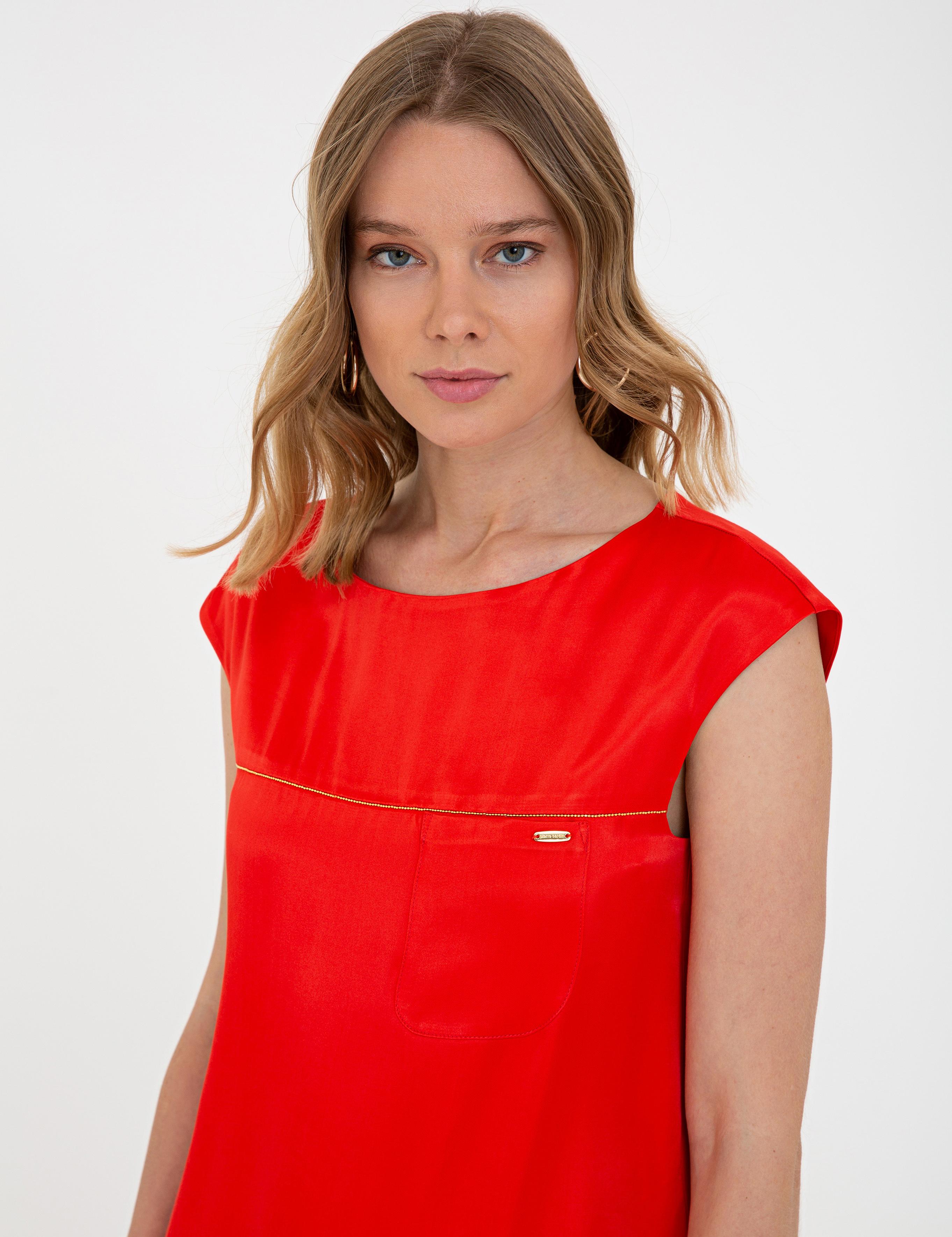 Nar Çiçeği Regular Fit Bluz