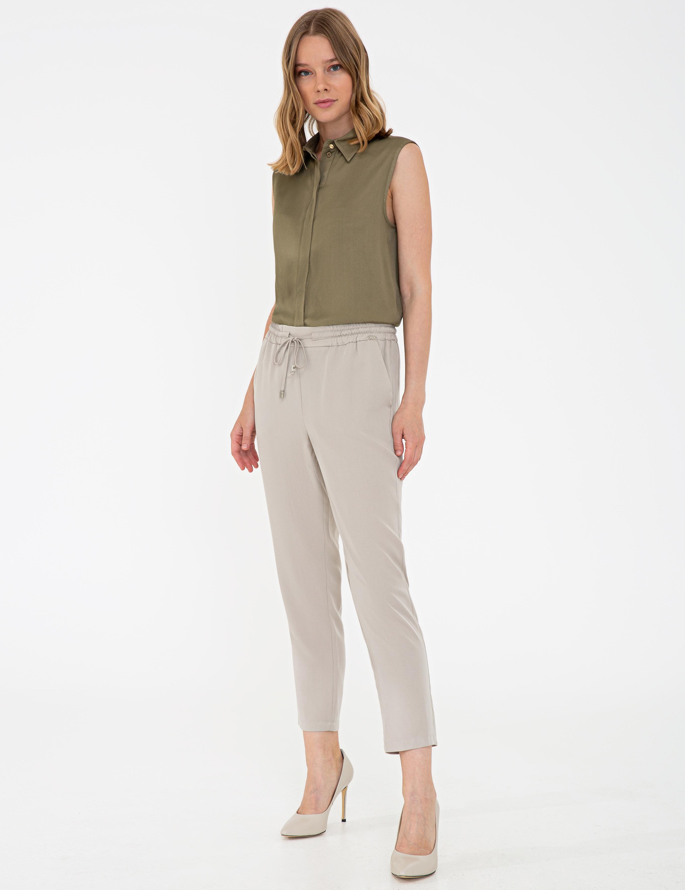 Taş Rahat Kesim Kanvas Pantolon