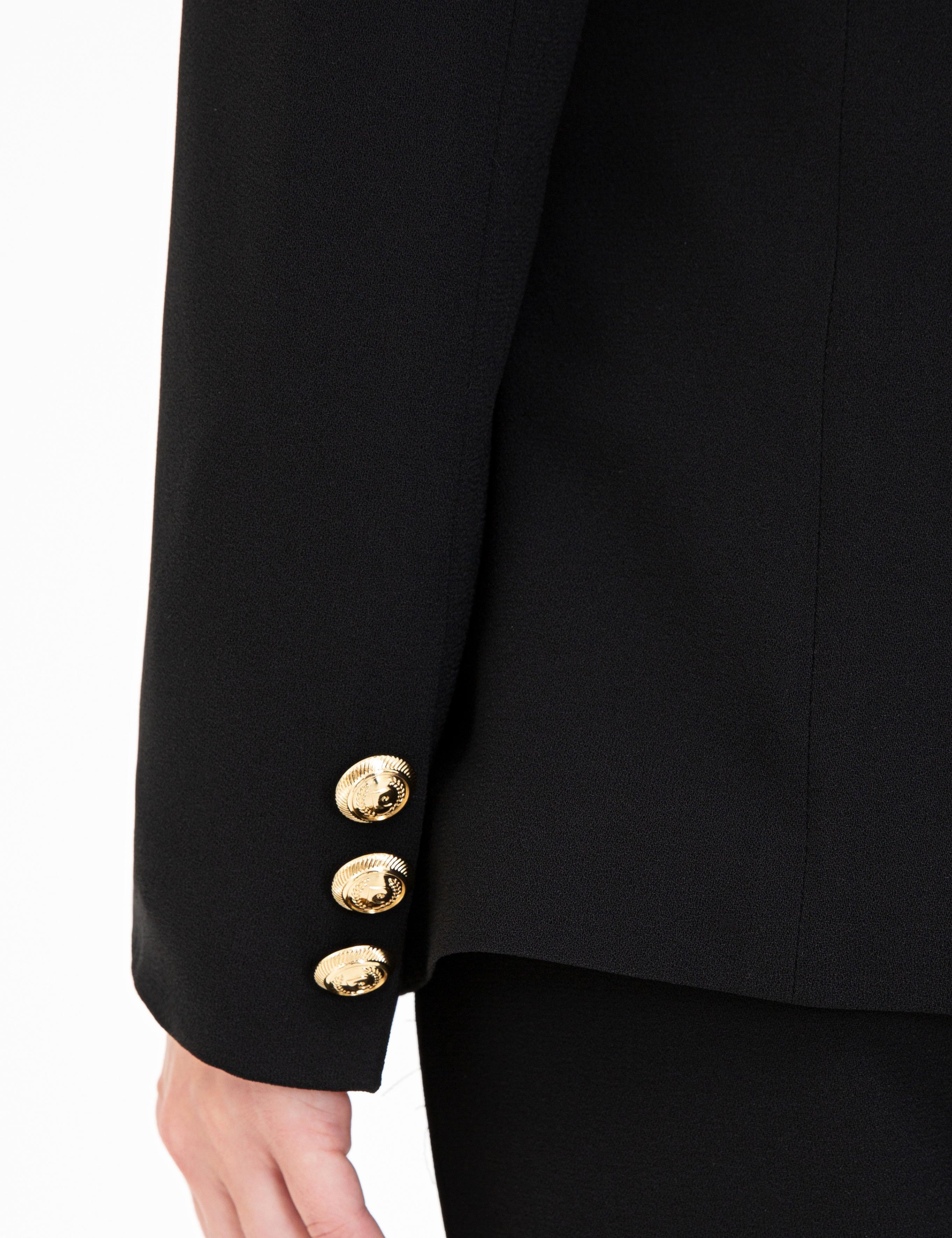 Siyah Standart Fit Ceket