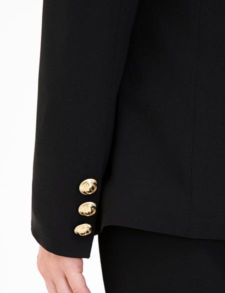 Siyah Standart Fit Ceket - 50241705010