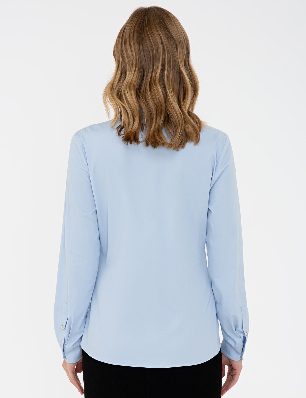 Mavi Uzun Kollu Gömlek - 50241700009