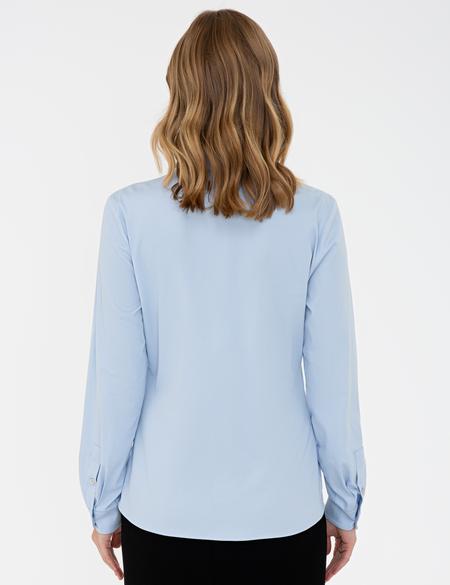 Mavi Uzun Kollu Gömlek - 50241700009