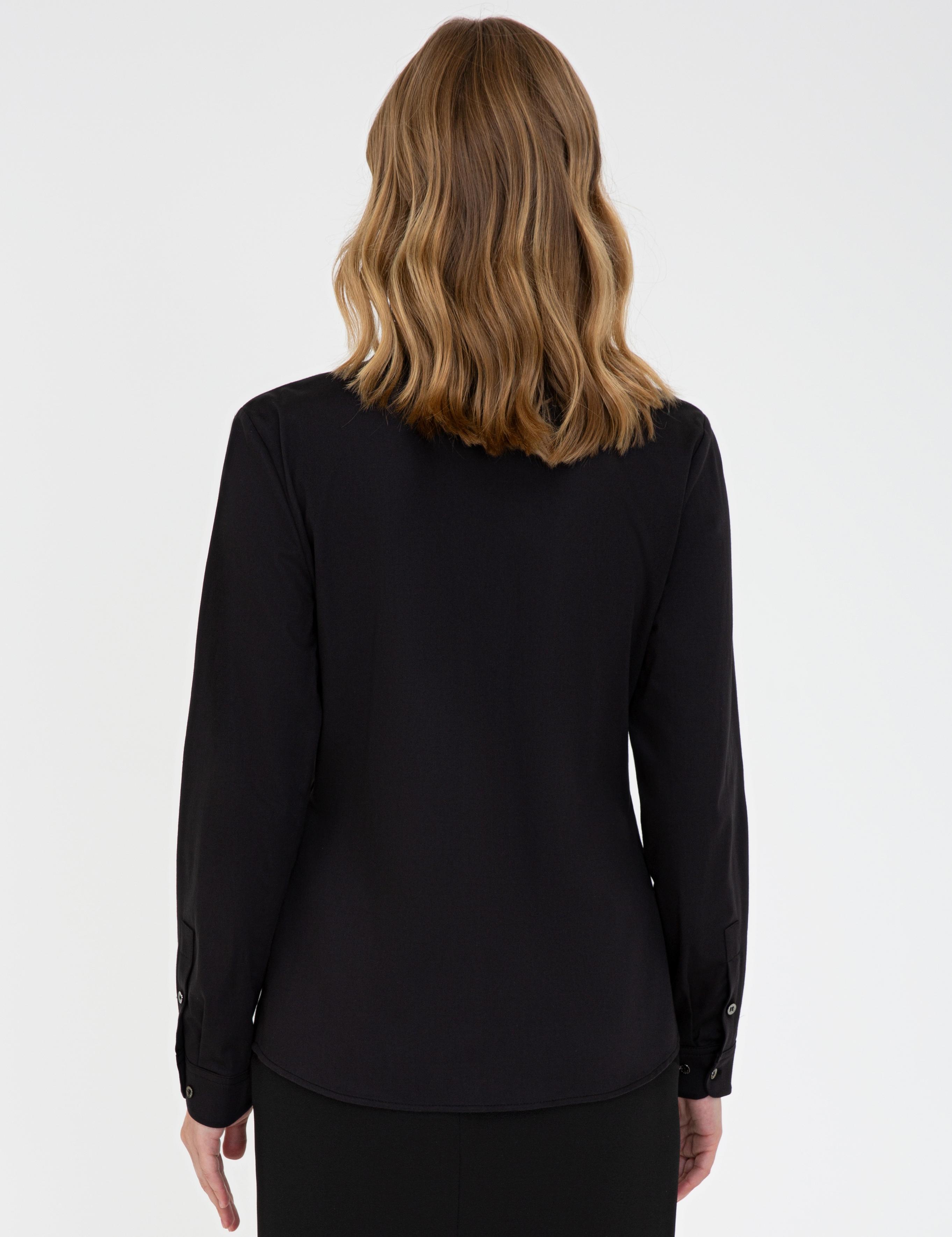 Siyah Uzun Kollu Gömlek