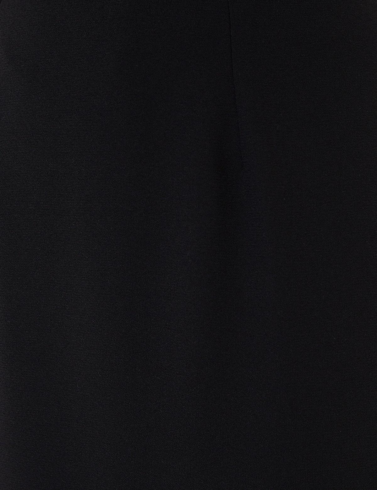 Siyah Slim Fit Dokuma Etek - 50241960002