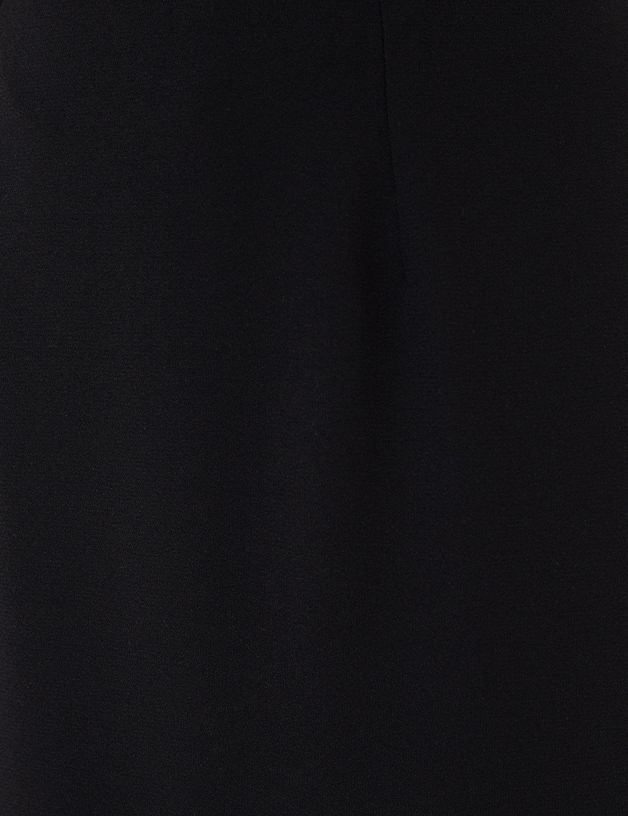 Siyah Slim Fit Dokuma Etek