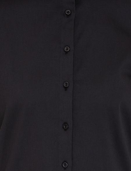 Siyah Uzun Kollu Gömlek - 50241699007