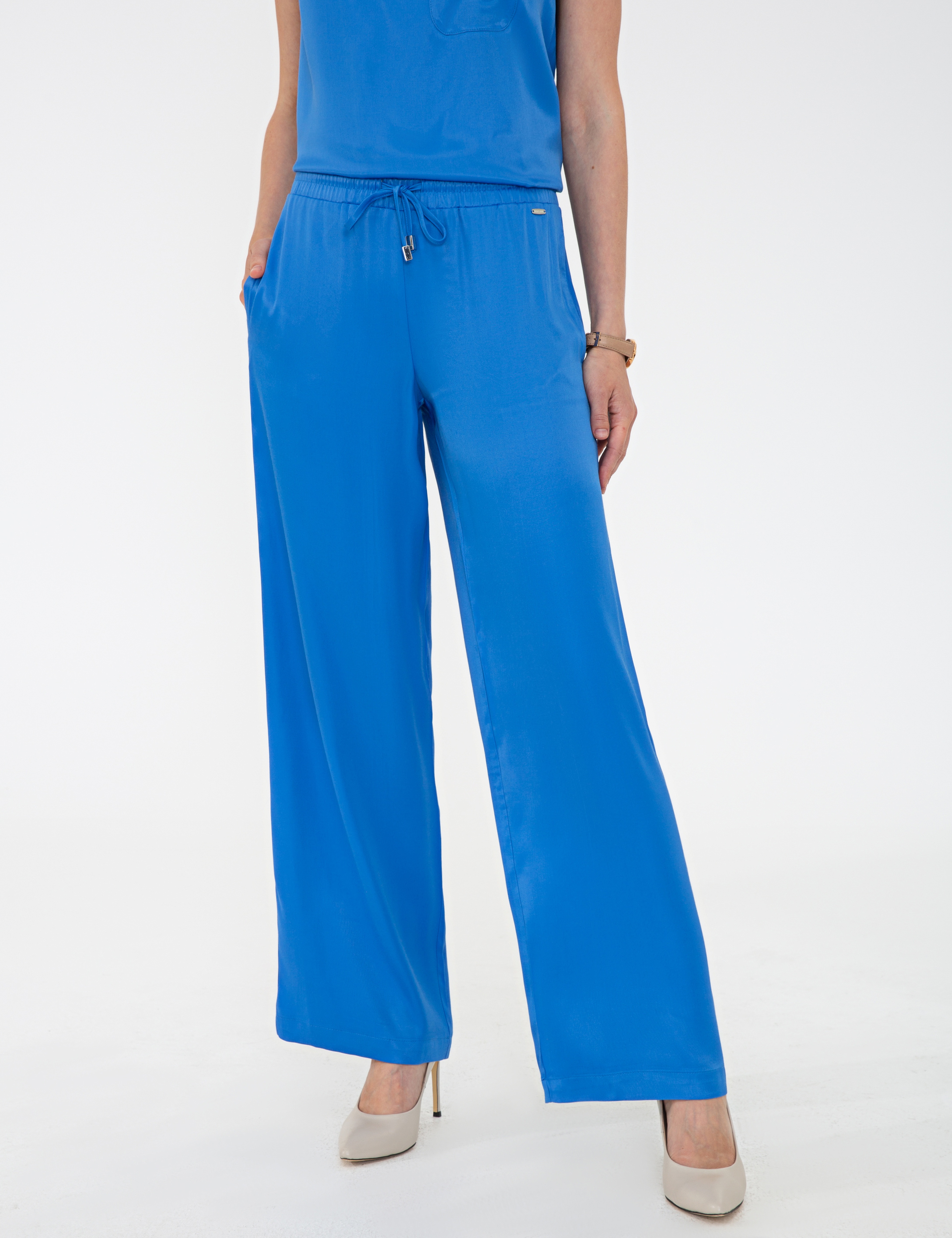 Saks Rahat Kesim Kanvas Pantolon - Image 2