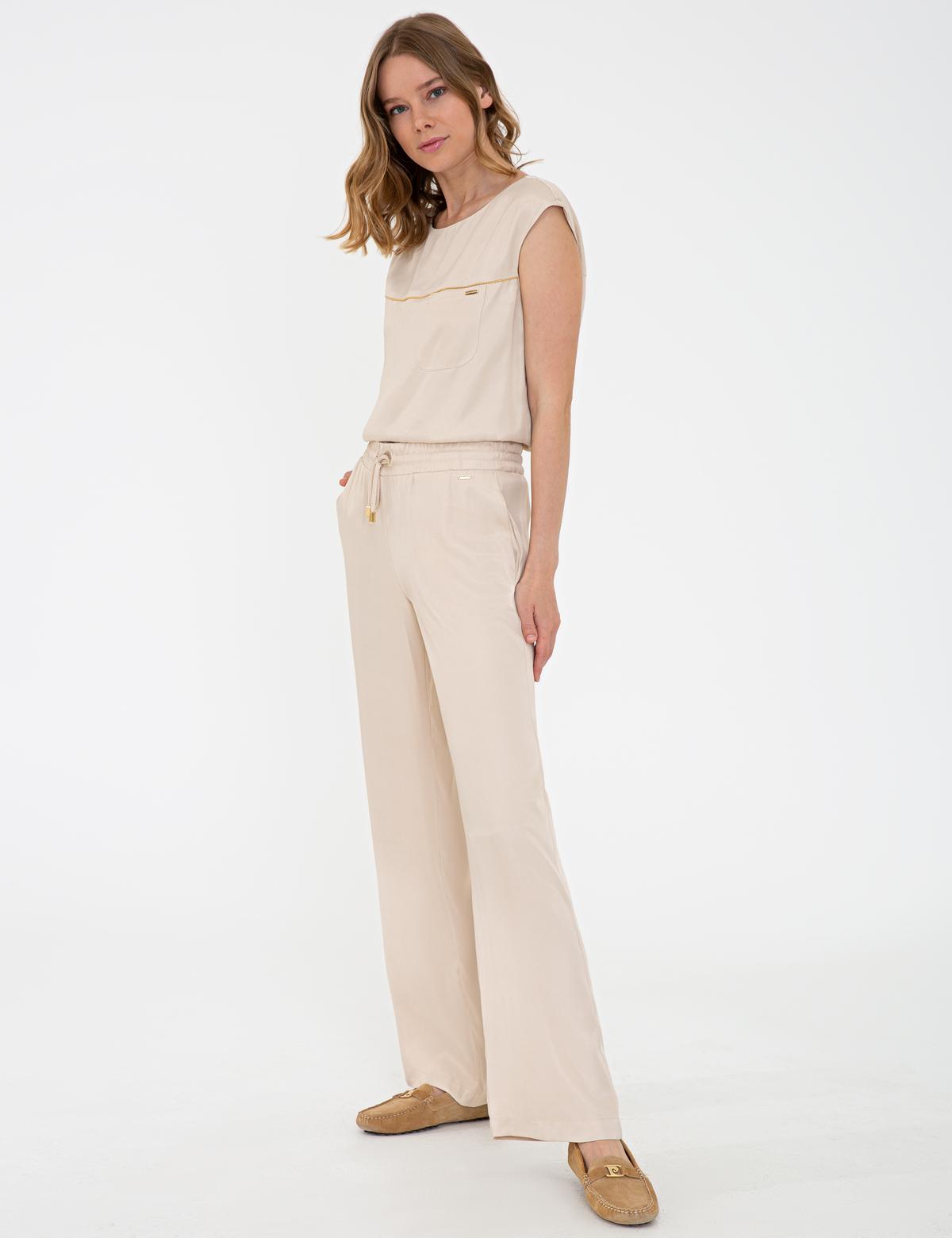 Somon Rahat Kesim Kanvas Pantolon - 50243312035