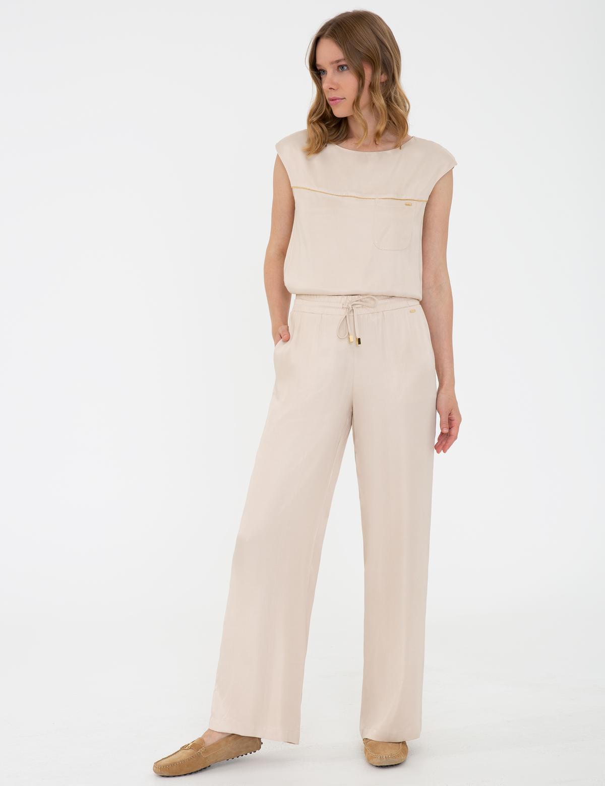 Somon Rahat Kesim Kanvas Pantolon