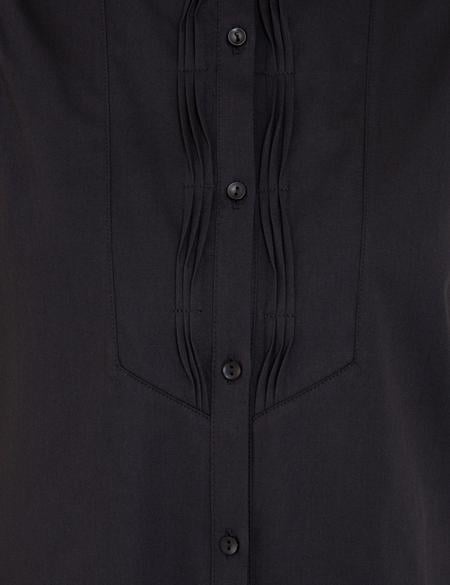 Siyah Kolsuz Bluz - 50241696003