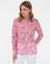 Pembe Desenli Uzun Kollu Gömlek