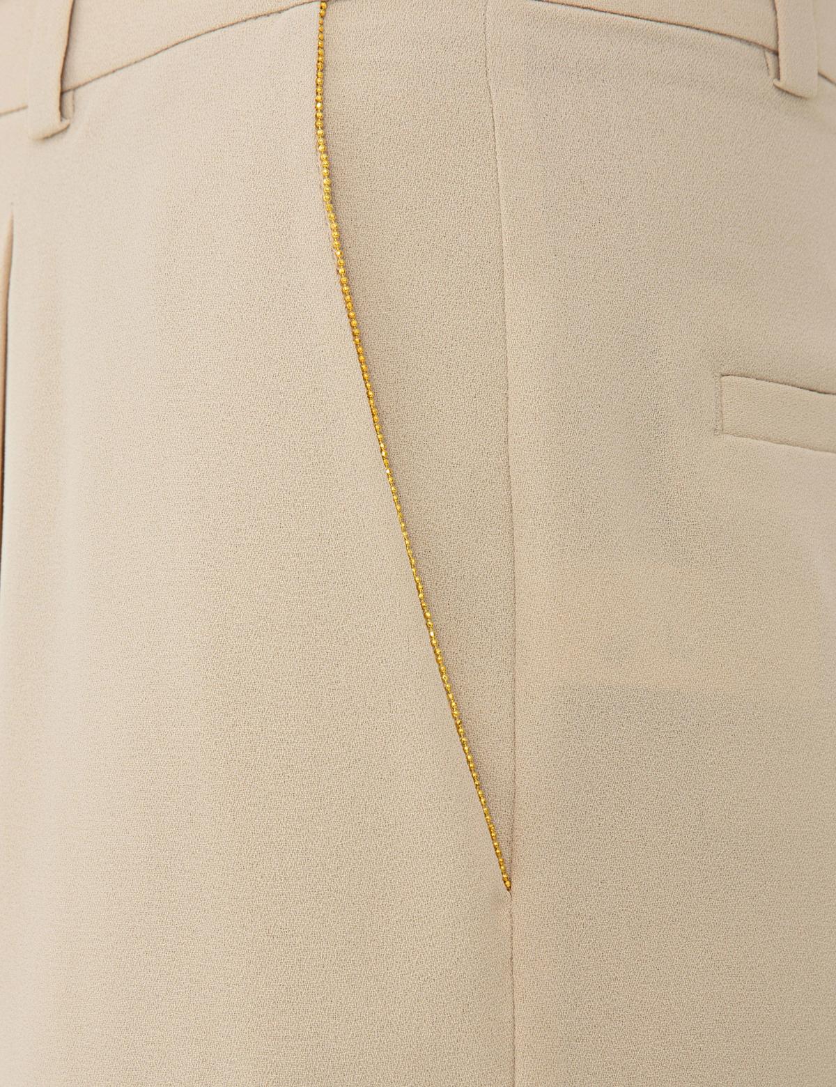 Bej Carrot Fit Kumaş Pantolon - 50241703004