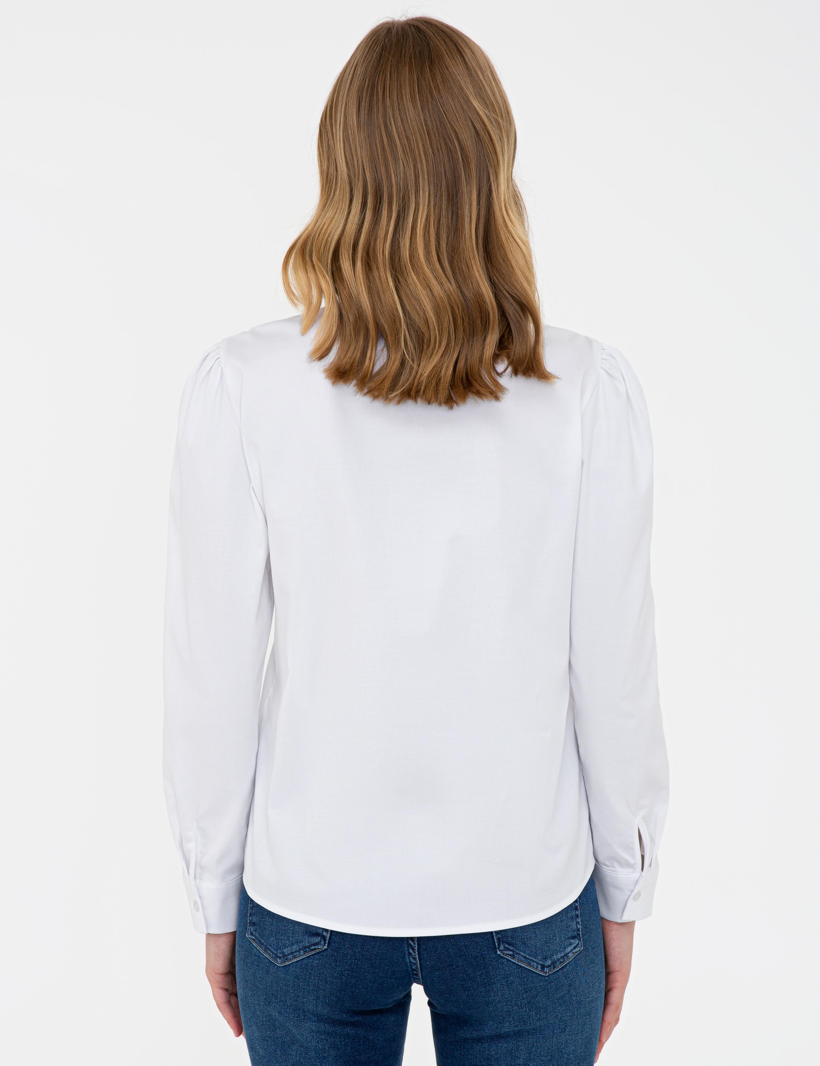 Beyaz Uzun Kollu Gömlek