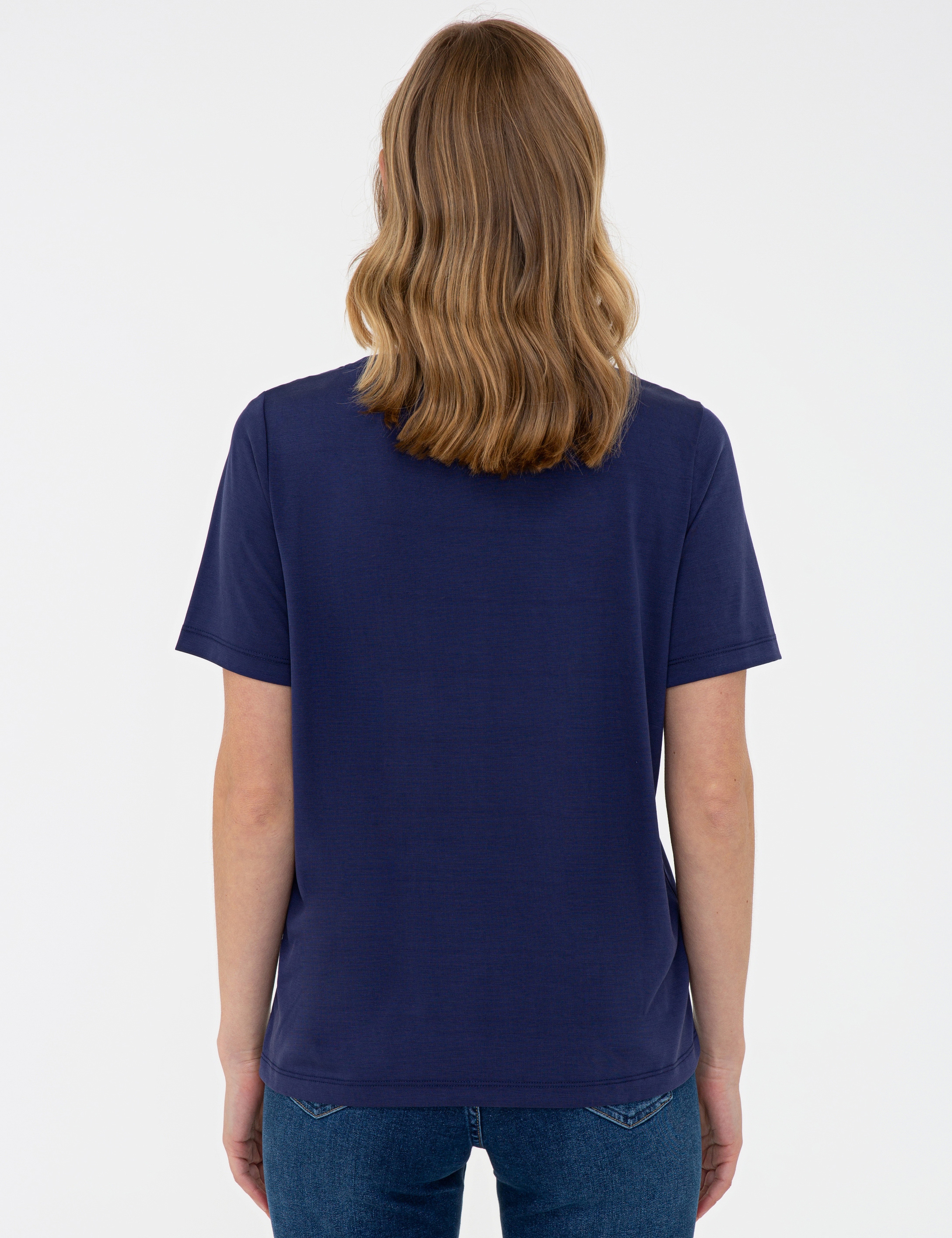 Lacivert Regular Fit Tişört