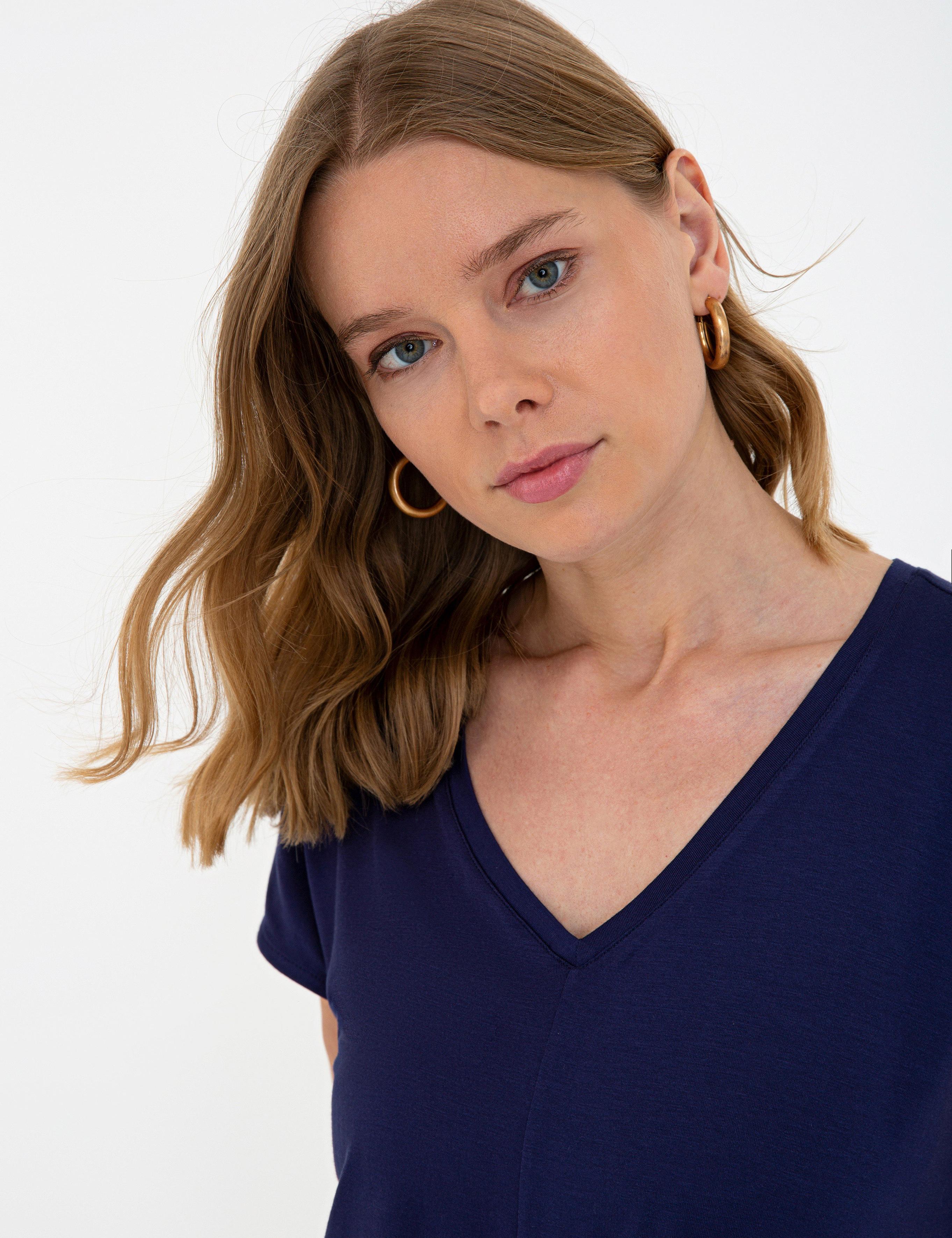 Lacivert Comfort Fit Tişört