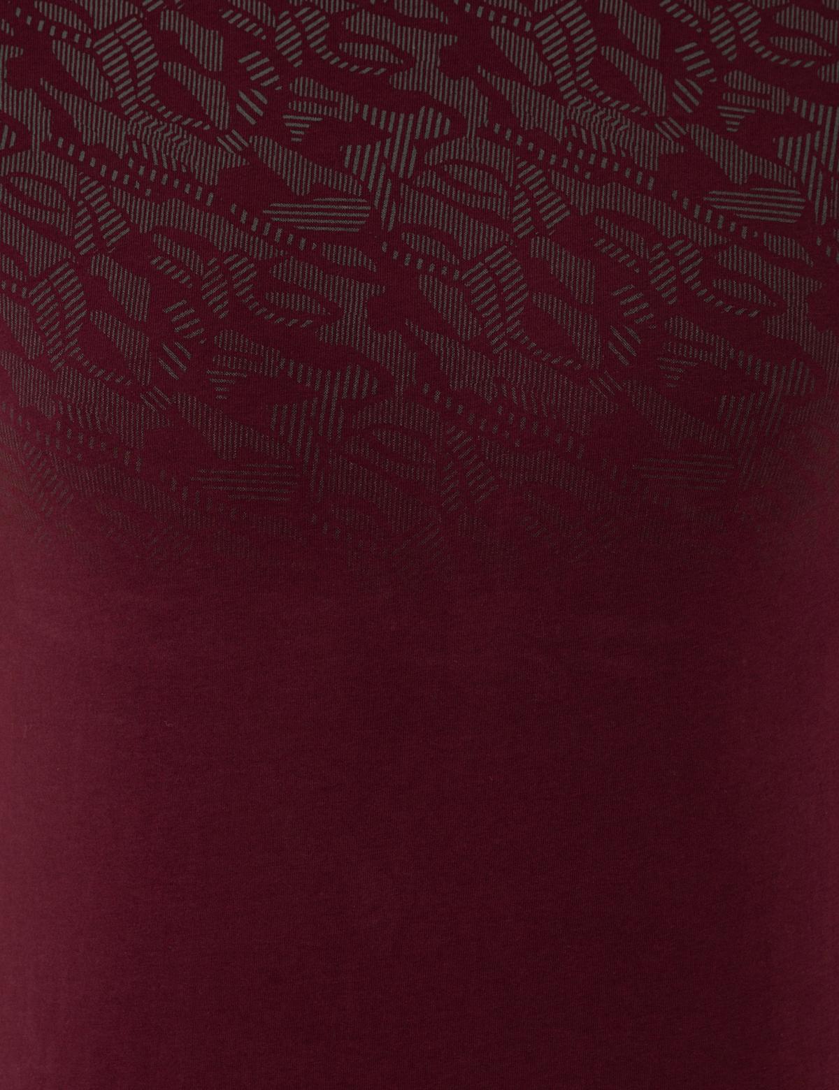 Bordo Slim Fit Tişört - 50241522001