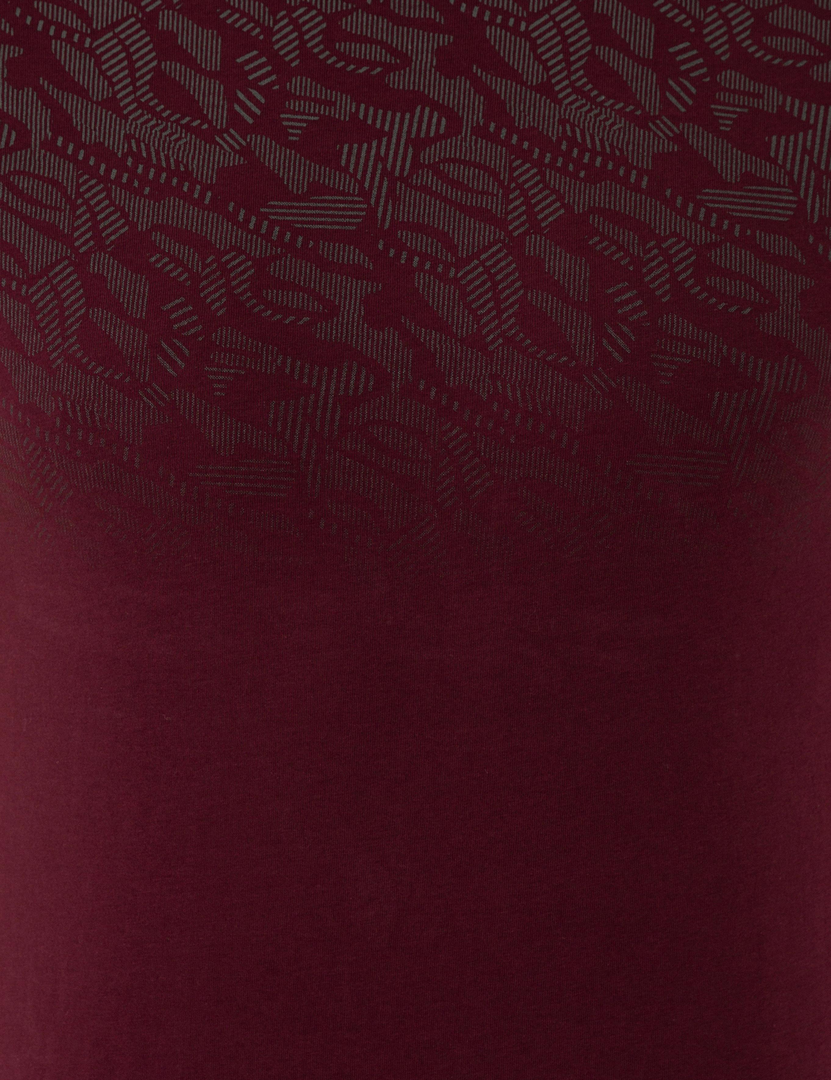 Bordo Slim Fit Tişört