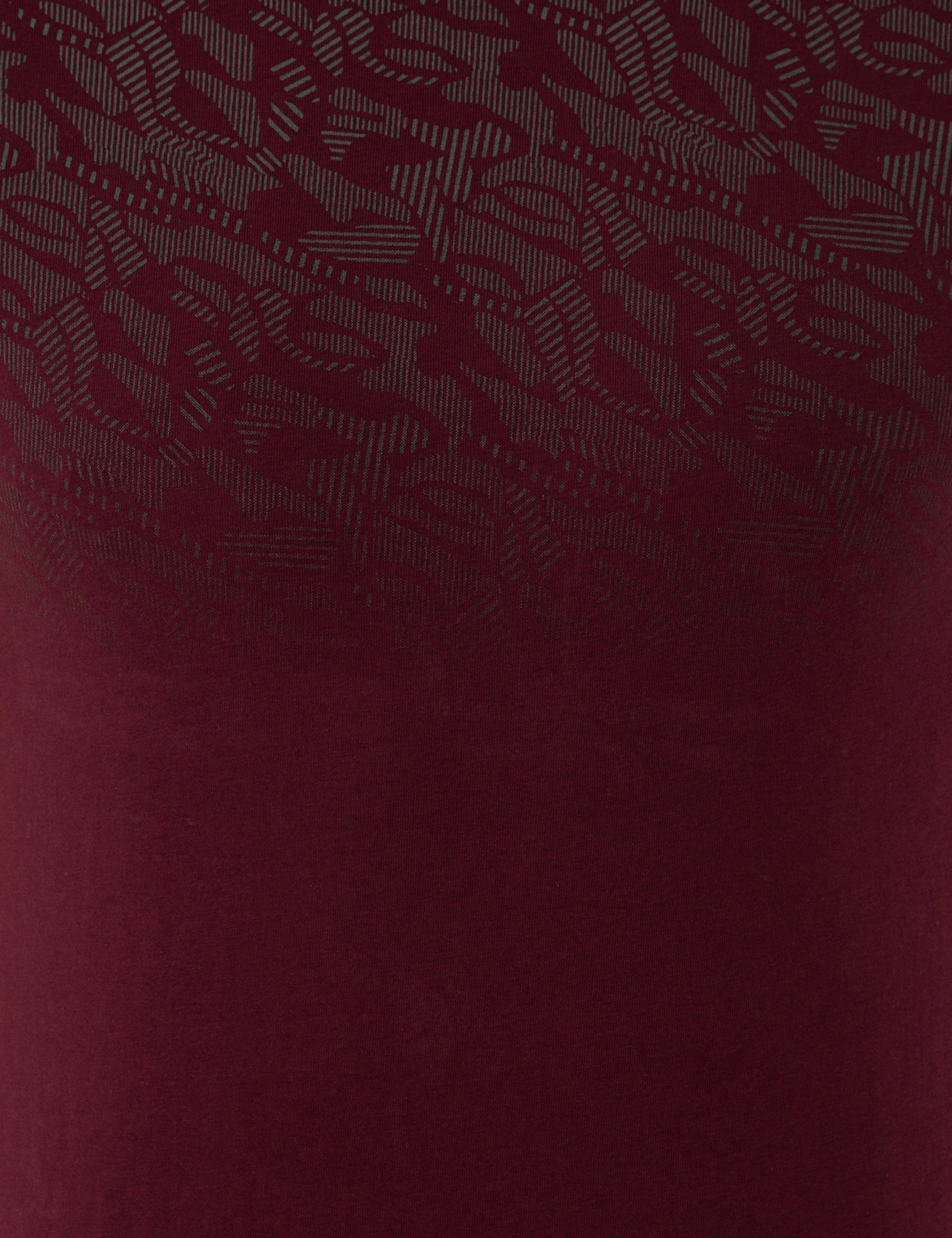 Bordo Slim Fit Tişört