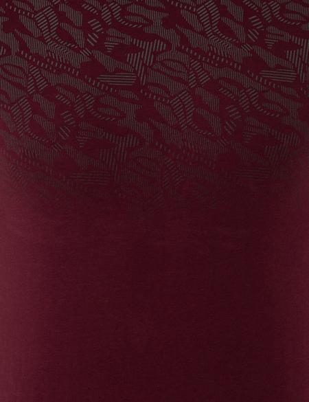 Bordo Slim Fit Tişört - 50241522001