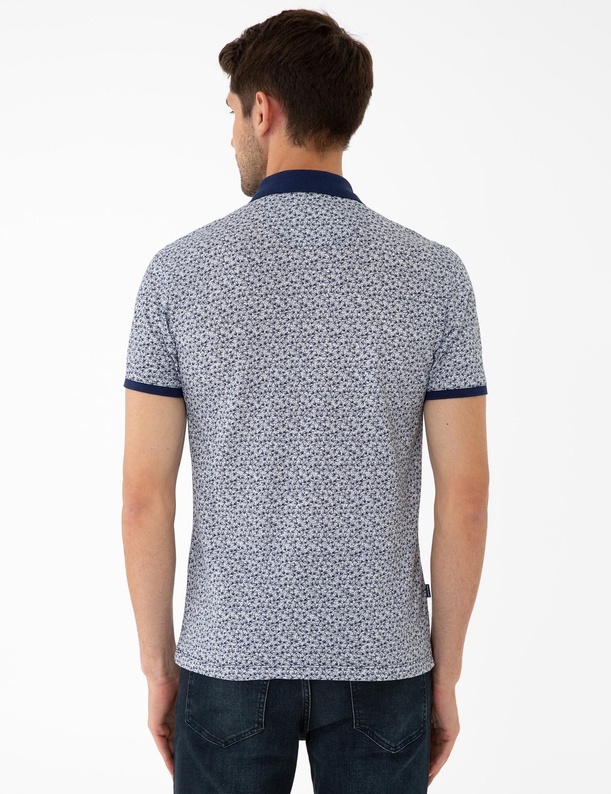 Lacivert Slim Fit Tişört - 50242154001