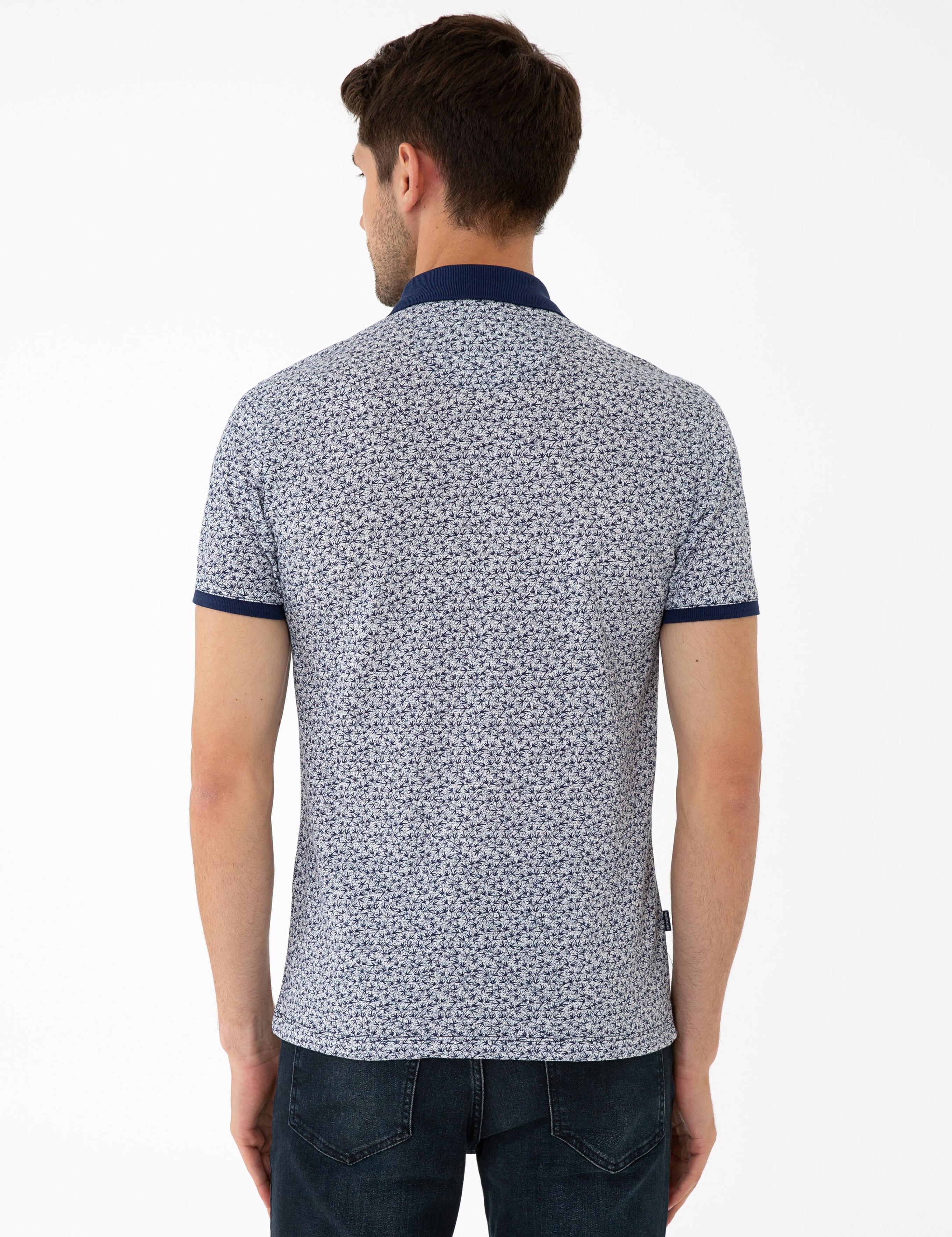 Lacivert Slim Fit Tişört