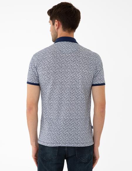 Lacivert Slim Fit Tişört - 50242154001