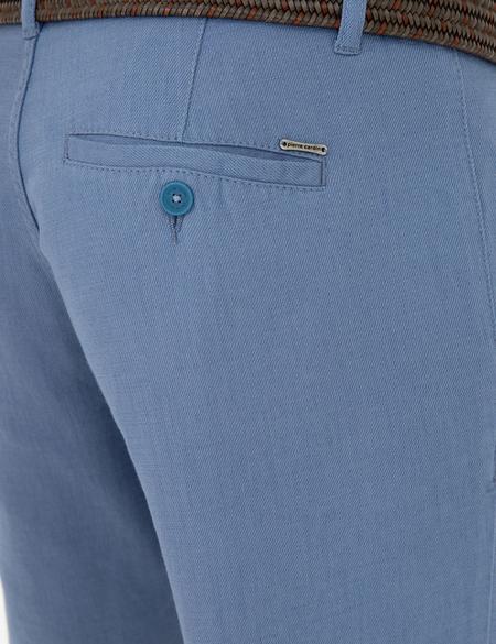 Mavi Standart Fit Bermuda Şort - 50240929002