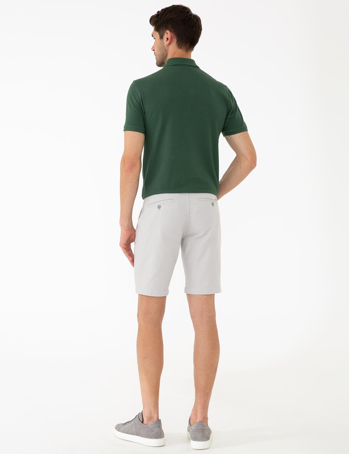 Taş Standart Fit Bermuda Şort - 50240929012