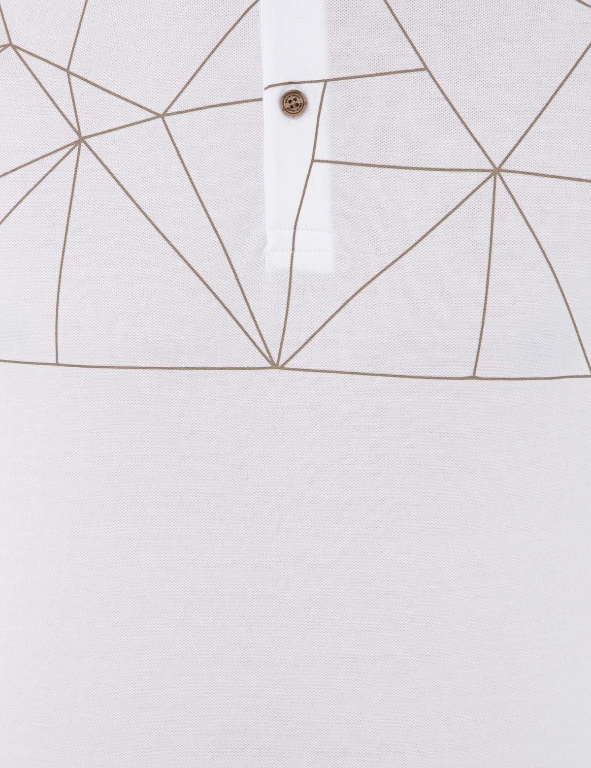 Beyaz Slim Fit Polo Yaka Tişört - 50242145006