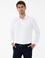 Beyaz Slim Fit Uzun Kollu Gömlek