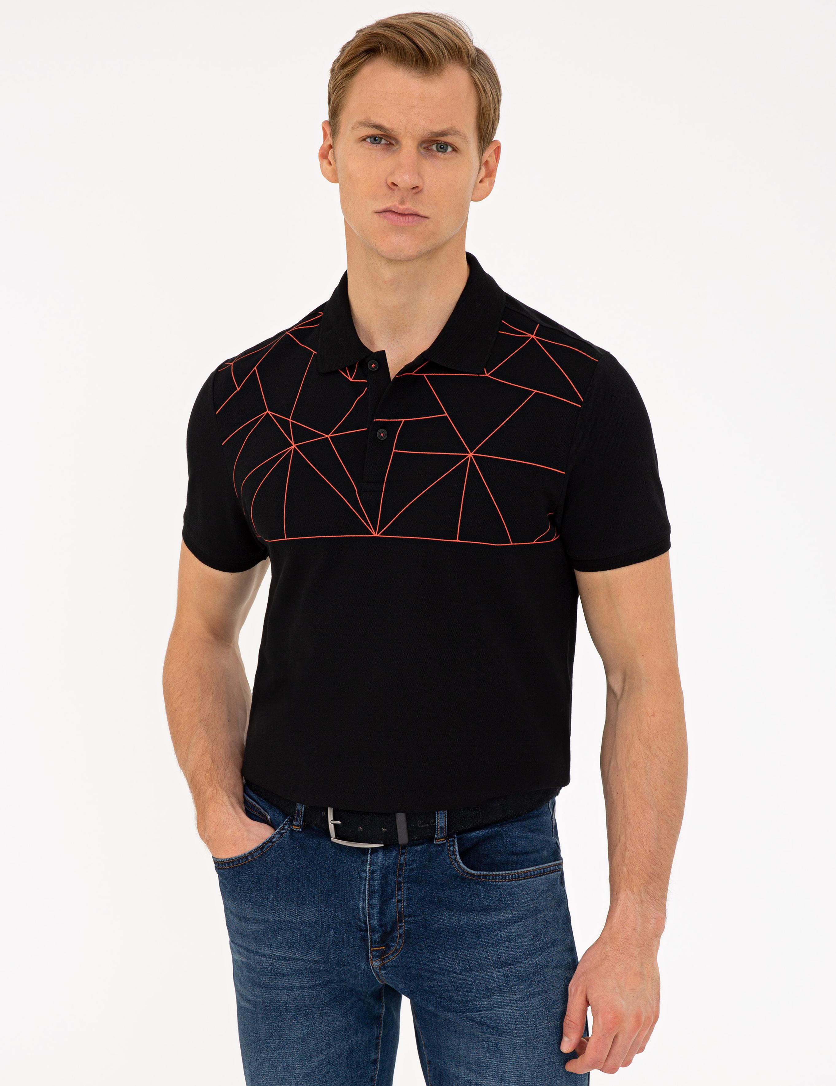 Siyah Slim Fit Tişört