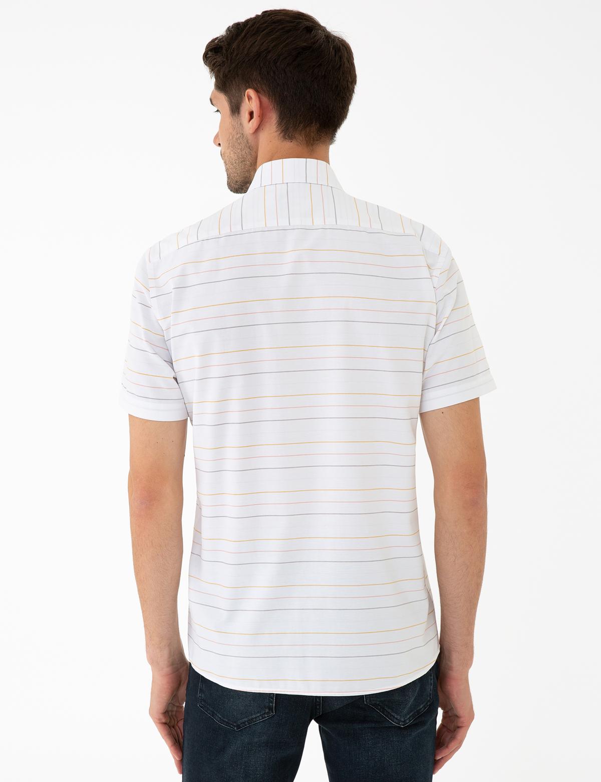 Kiremit Regular Fit Kısa Kollu Gömlek - 50240402010