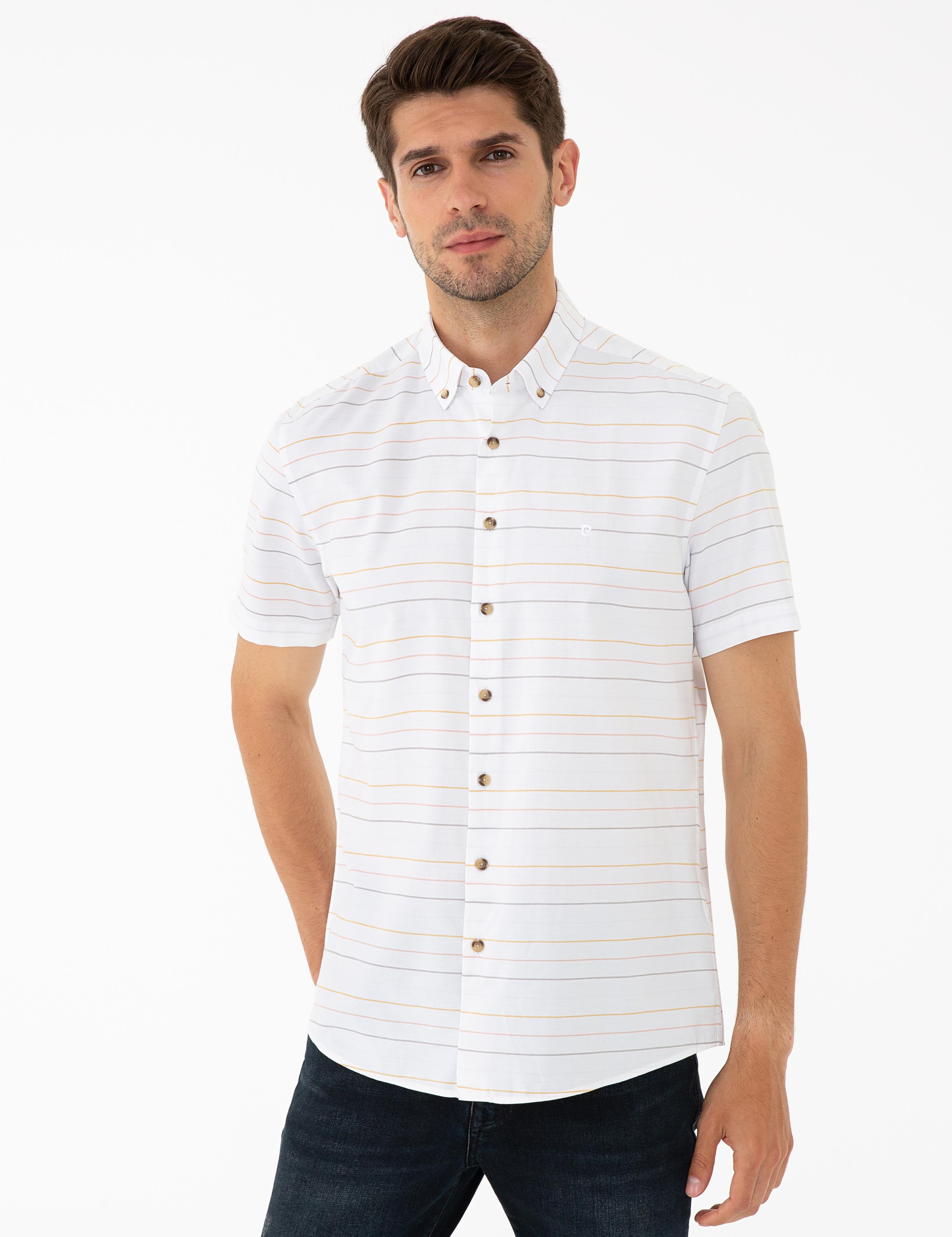 Kiremit Regular Fit Kısa Kollu Gömlek