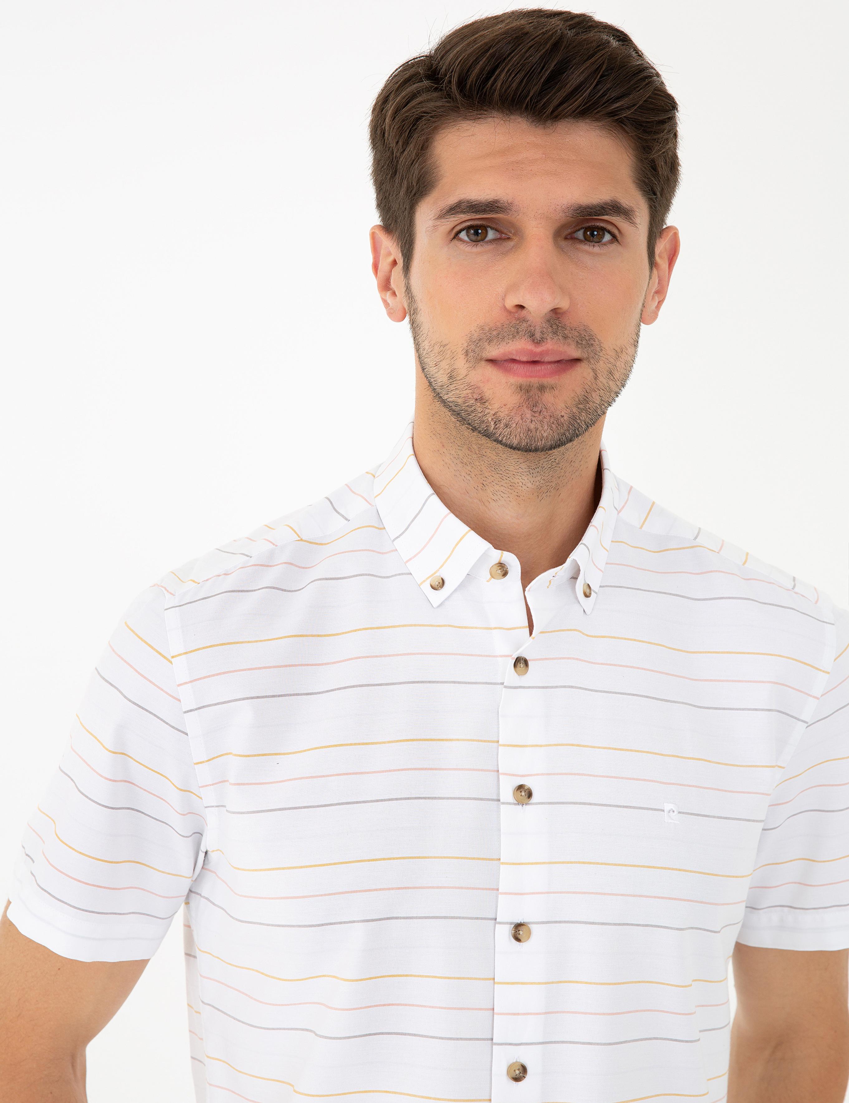 Kiremit Regular Fit Kısa Kollu Gömlek