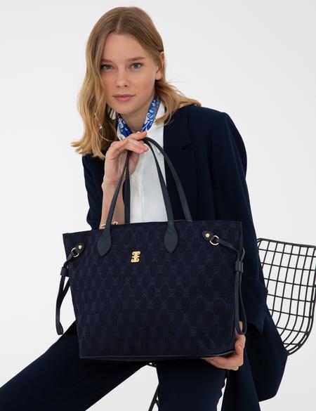 Lacivert Omuz Çantası - 50245236003