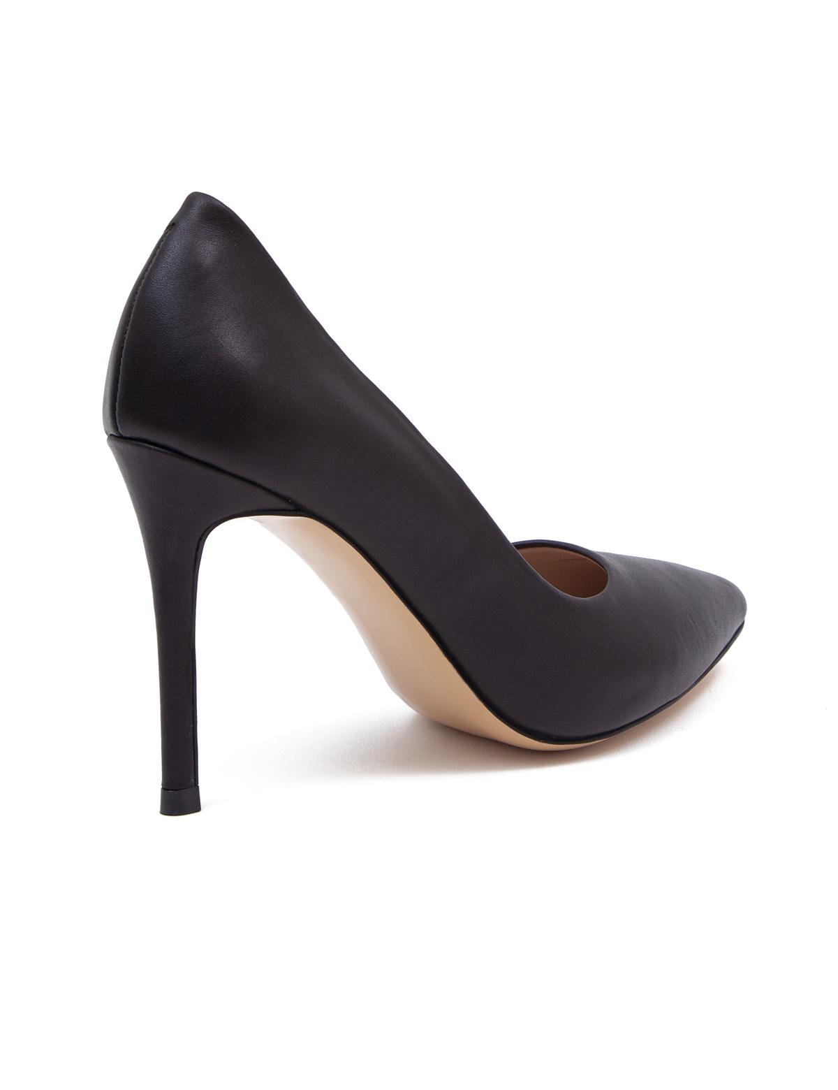 Siyah Topuklu Ayakkabı - 50243742012