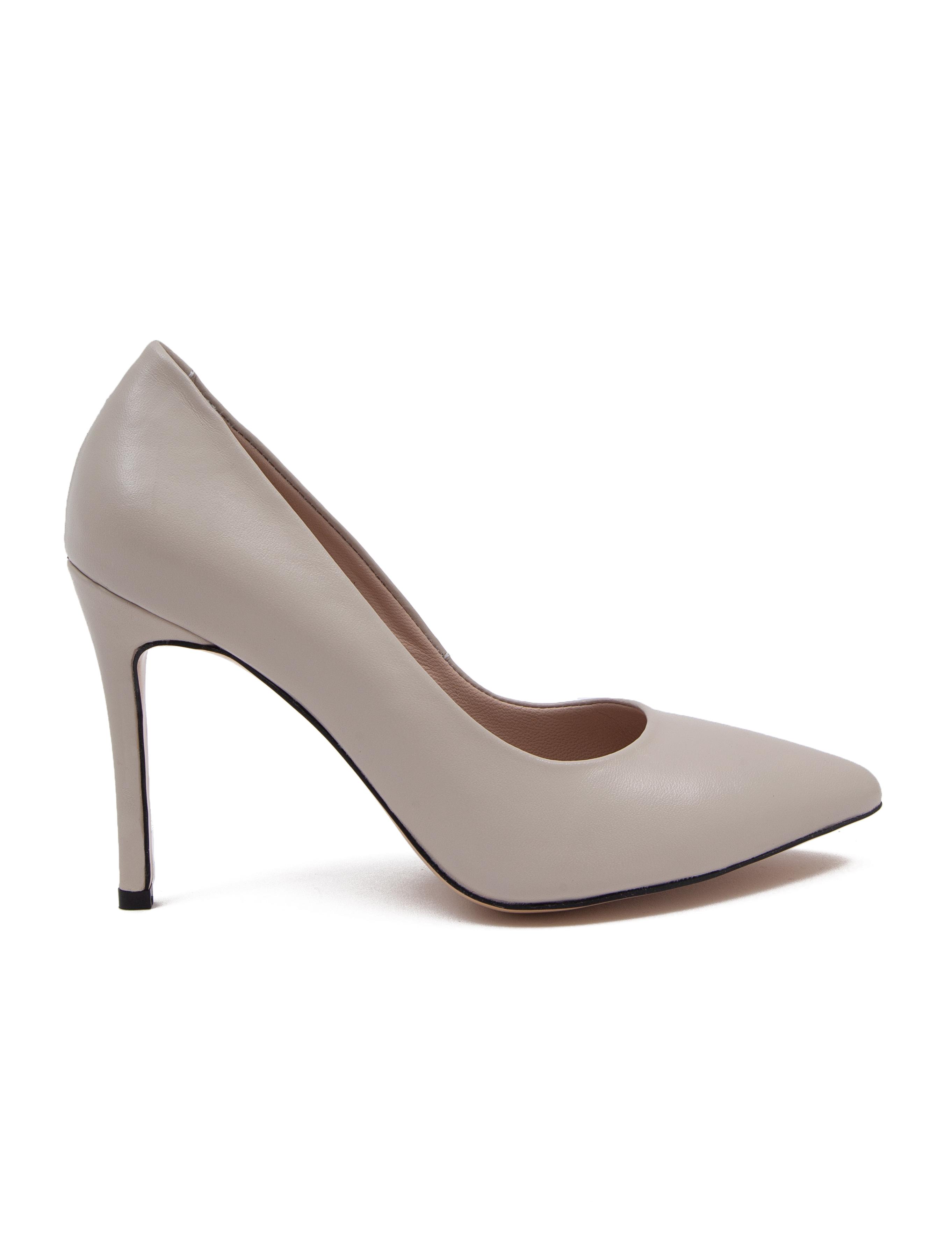 Bej Topuklu Ayakkabı