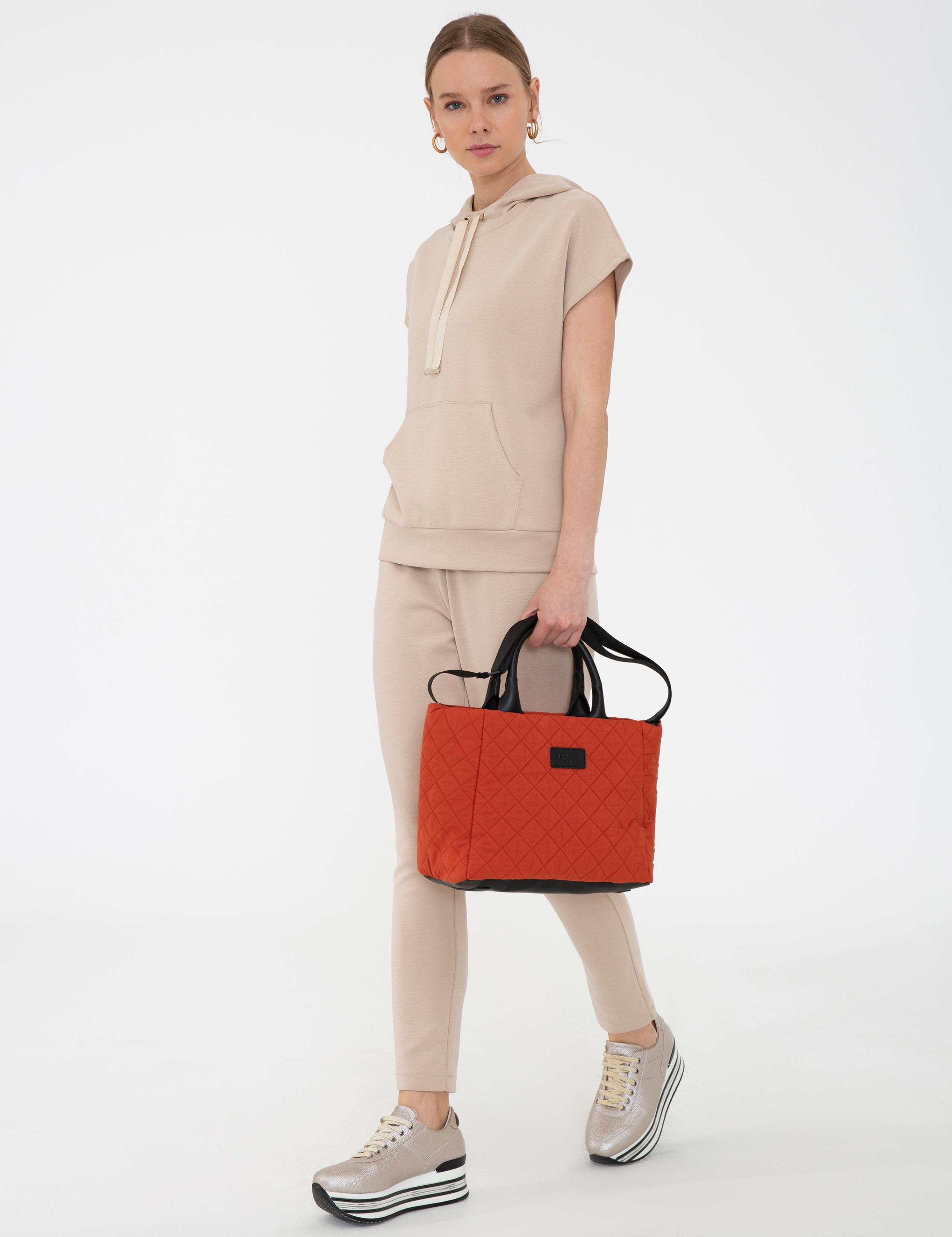 Kiremit Uzun Askılı Kol Çantası