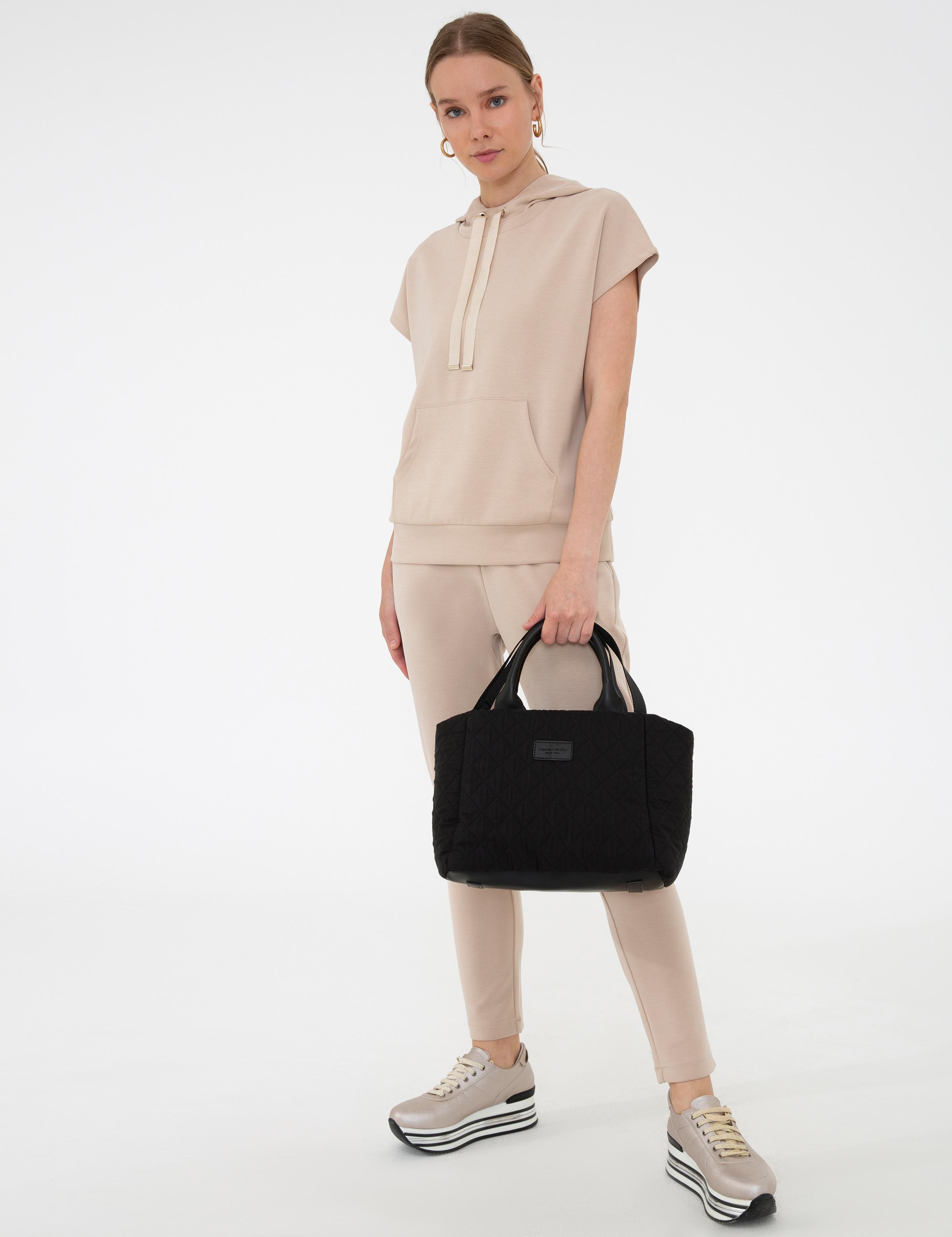 Siyah Uzun Askılı Kol Çantası