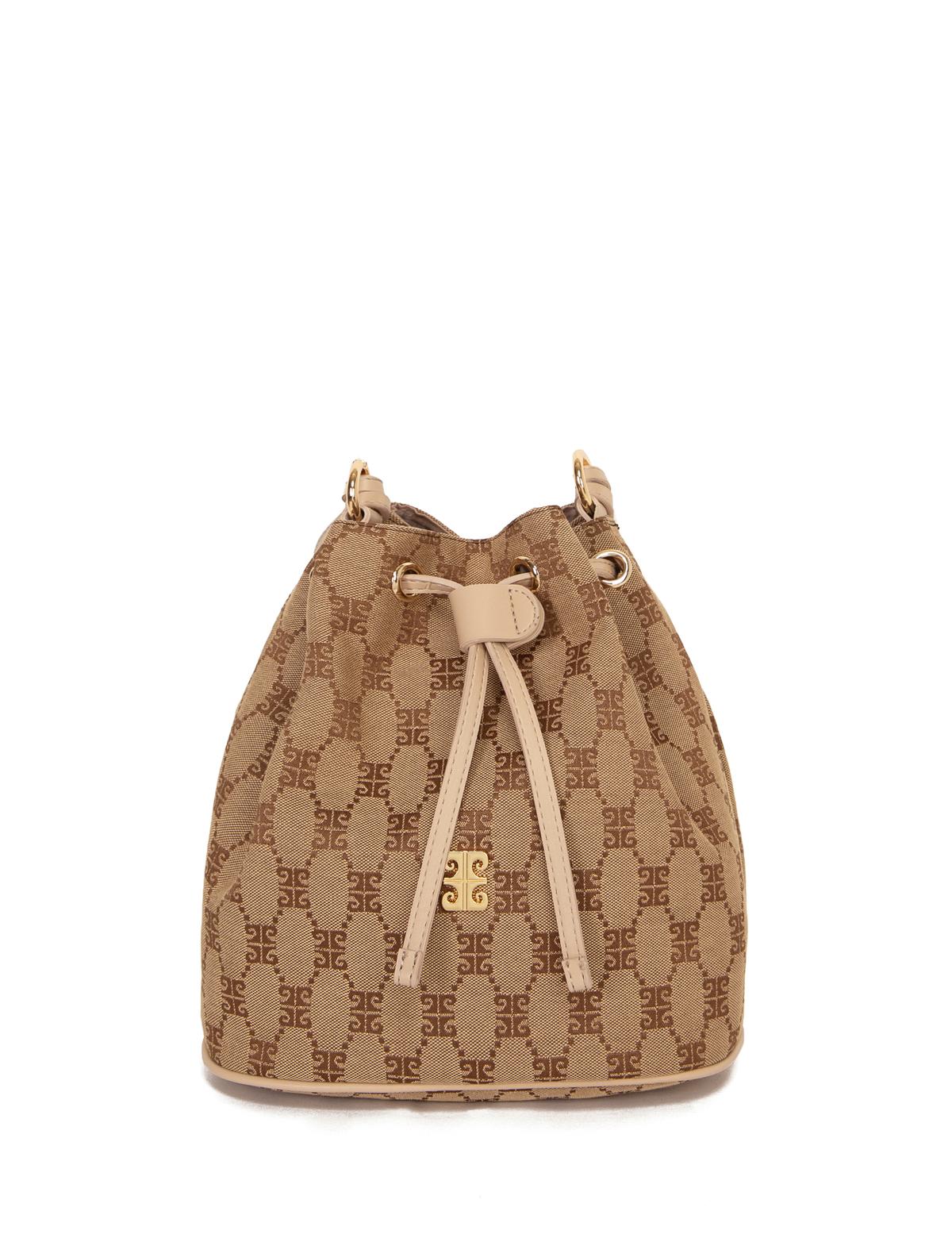 Kahverengi Büzgülü Çanta - 50245231002