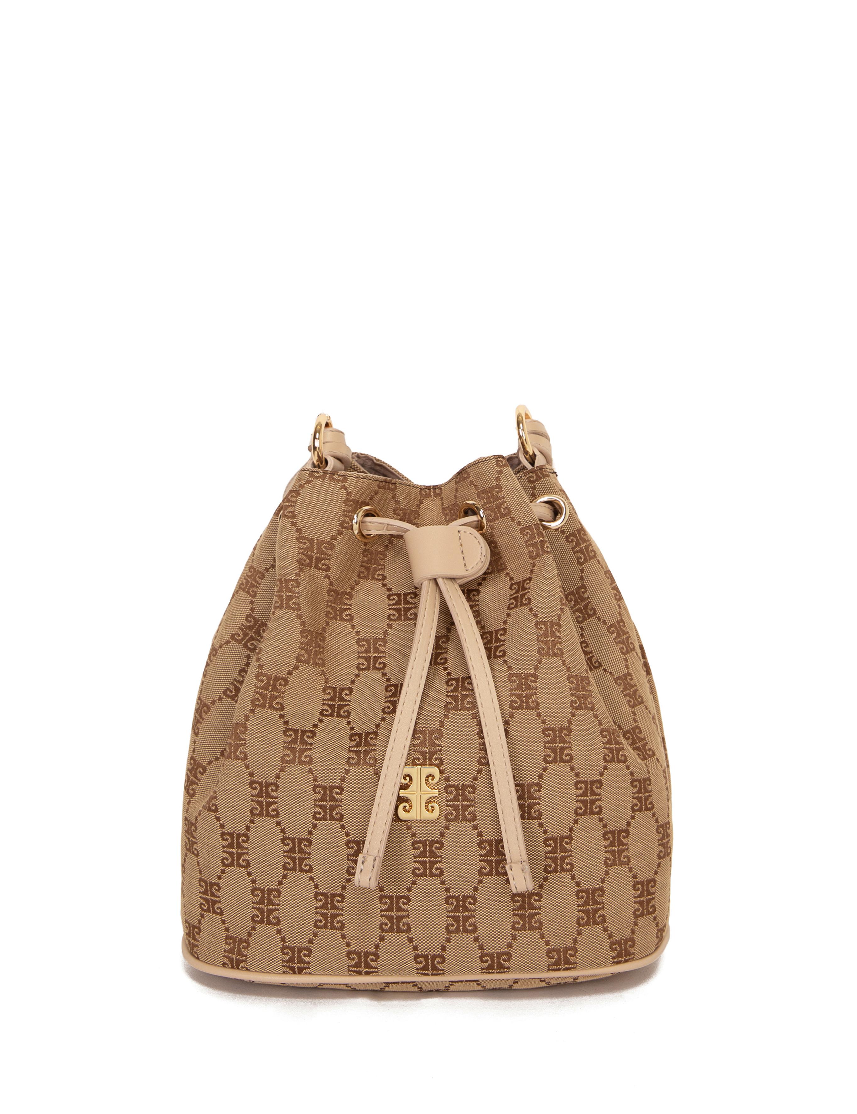 Kahverengi Büzgülü Çanta