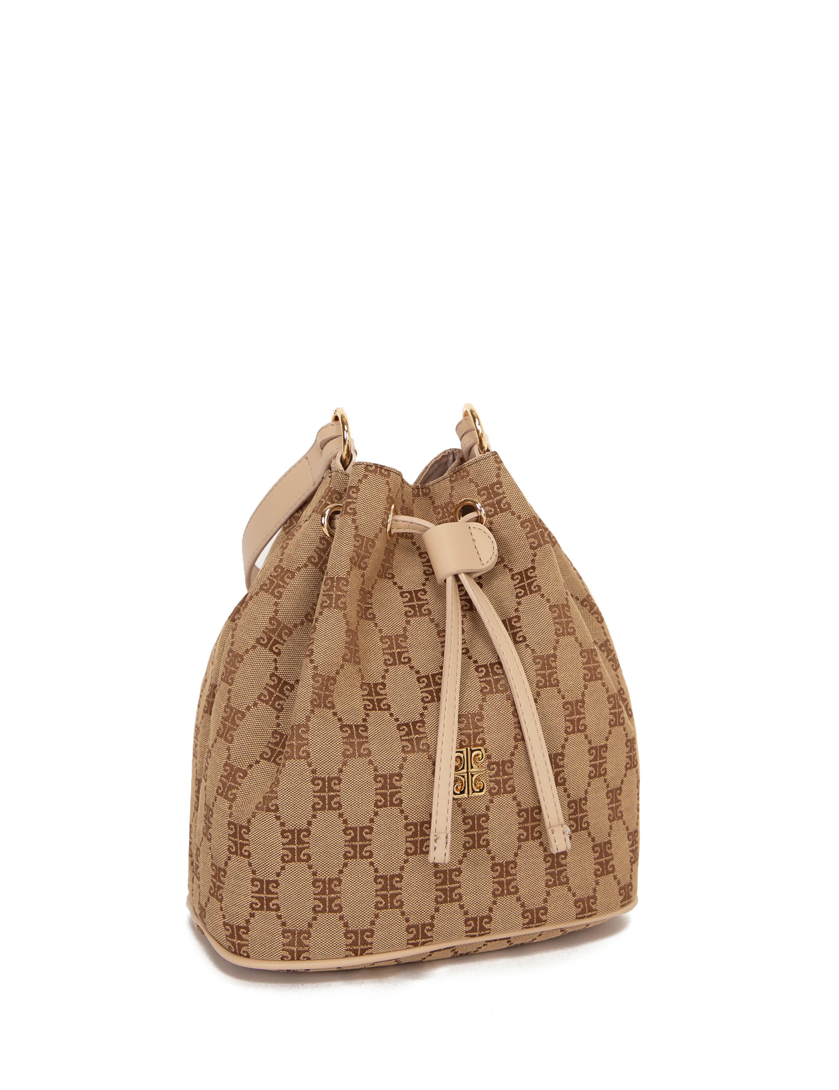 Kahverengi Büzgülü Çanta