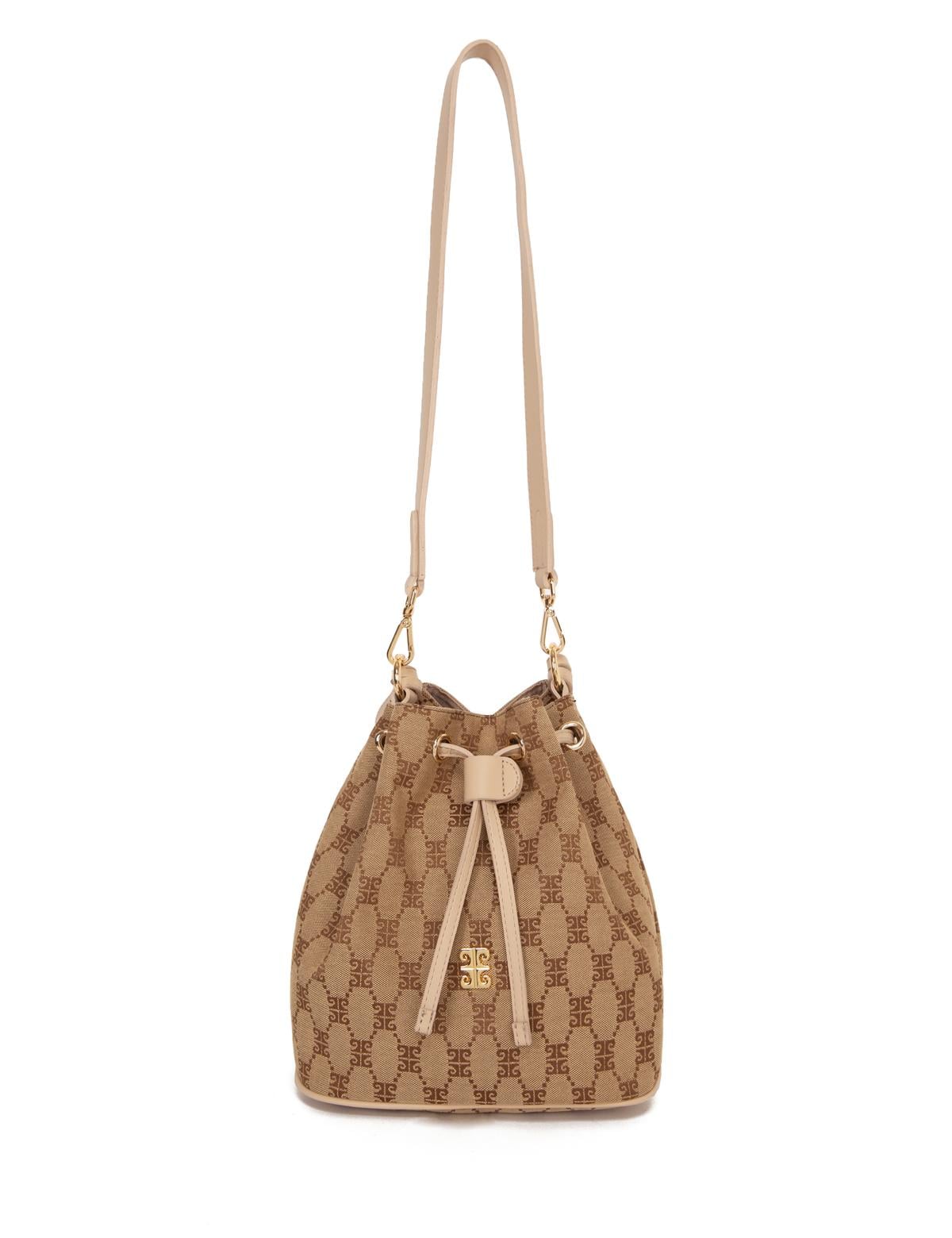 Kahverengi Büzgülü Çanta - 50245231002