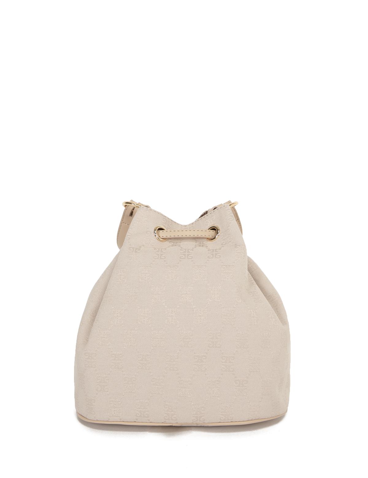 Bej Büzgülü Çanta - 50245231006