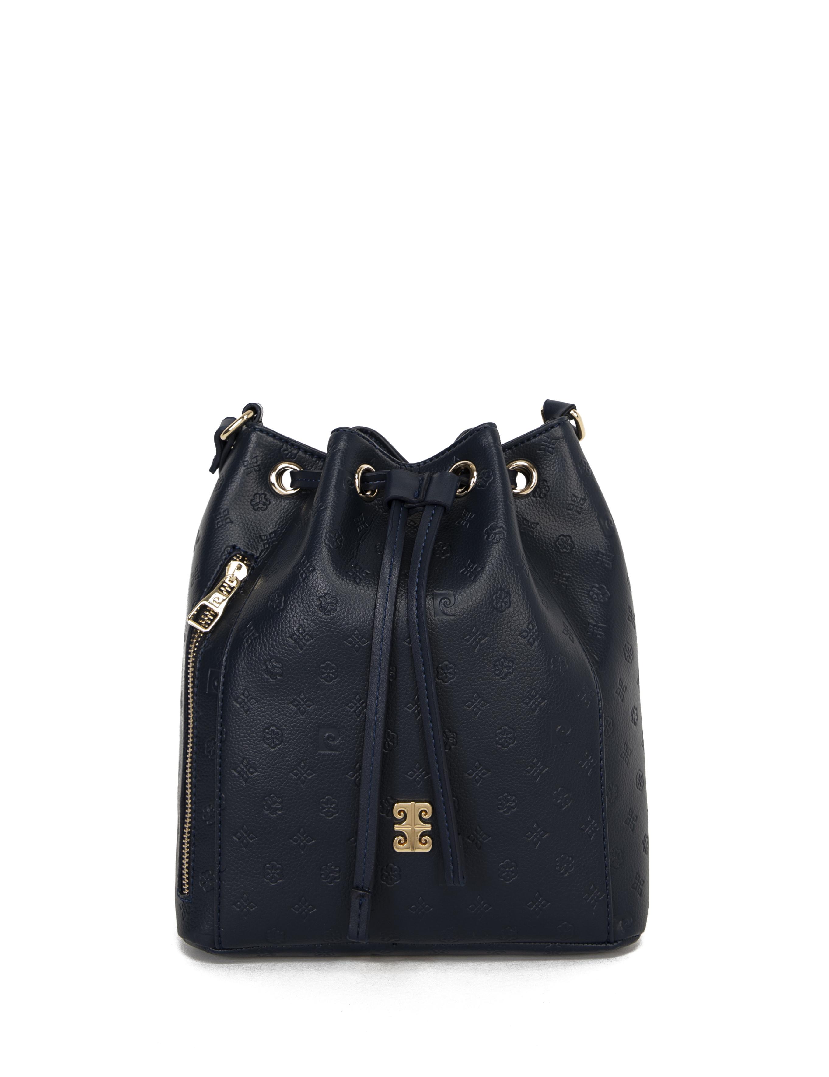 Lacivert Büzgülü Çanta