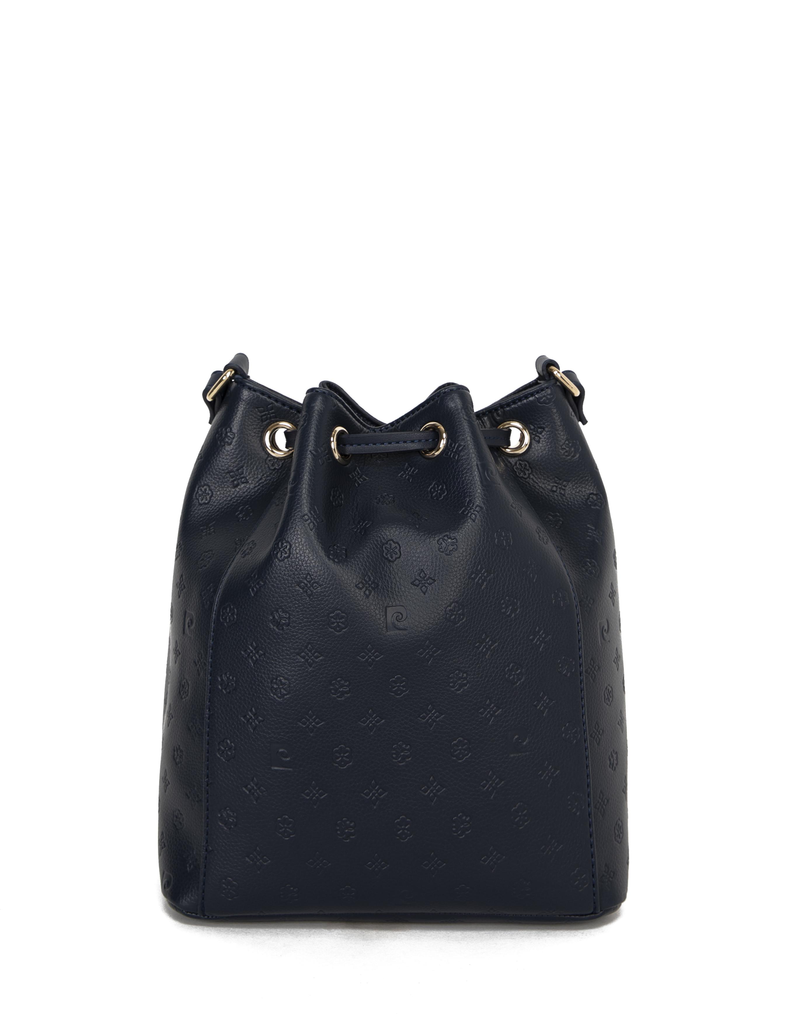 Lacivert Büzgülü Çanta