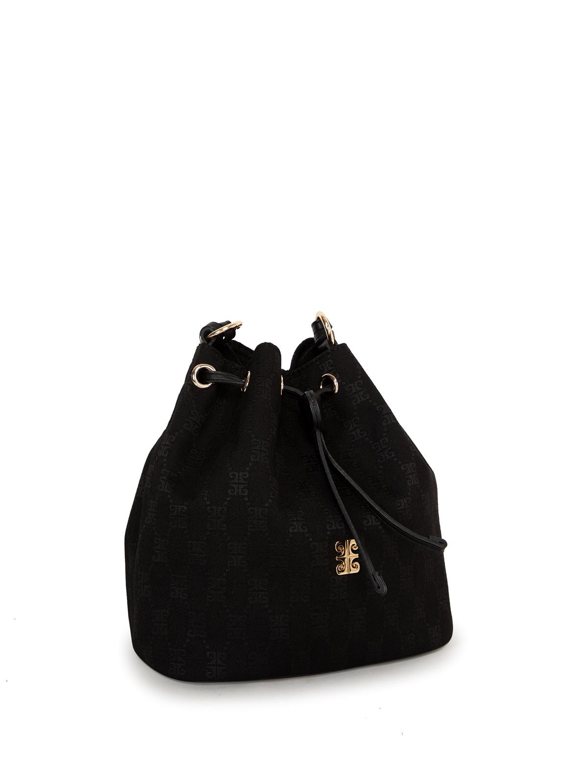 Siyah Büzgülü Çanta - 50245231001