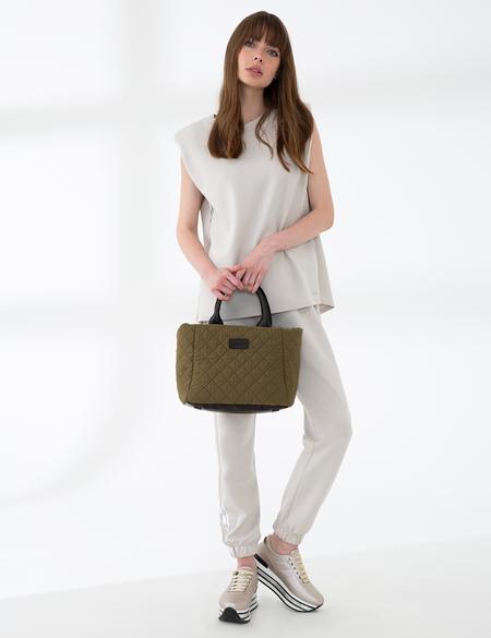 Haki Uzun Askılı Kol Çantası - 50245267003