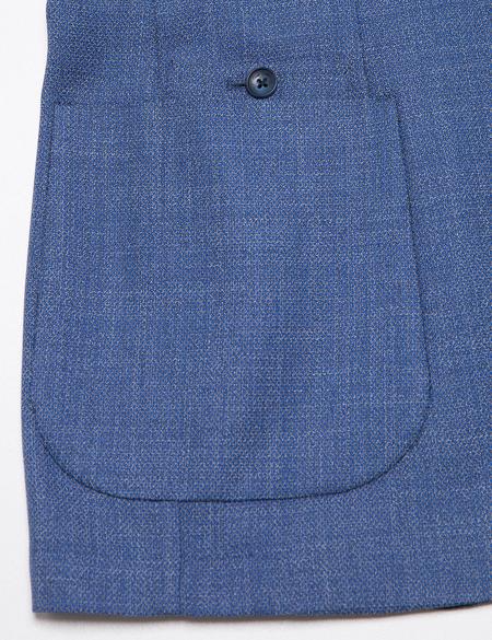 Koyu Mavi Slim Fit Ceket - 50186396008