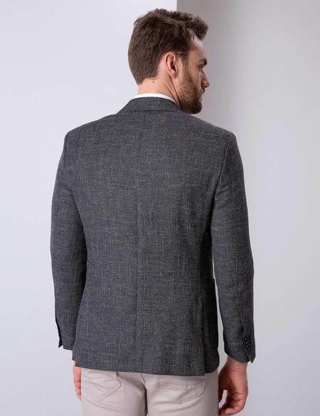 Siyah Ex. Slim Fit Ceket - 50199987071